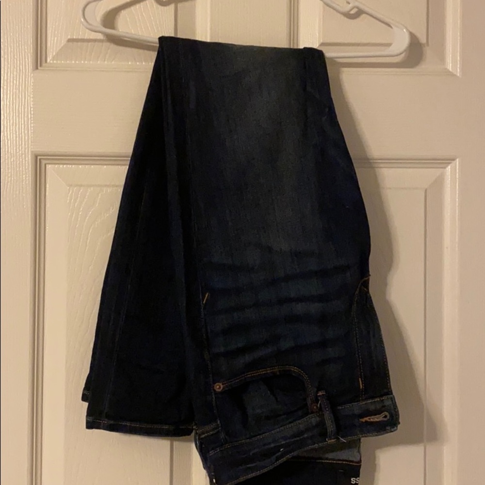 Express lightly used jeans